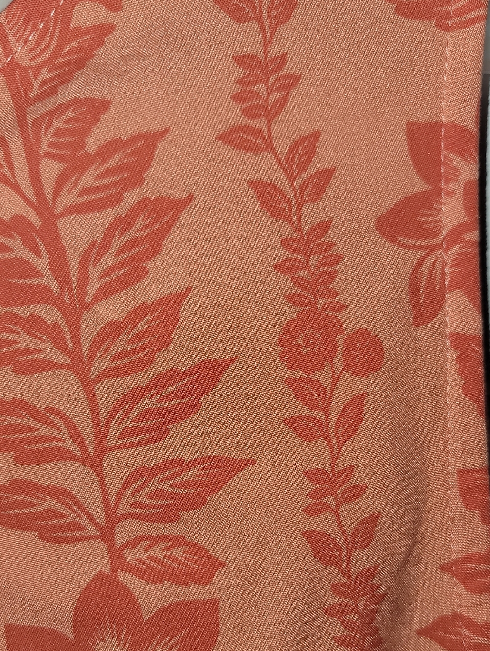 Time and Tru Coral Floral Sleeveless Dress - Picture 8 of 9